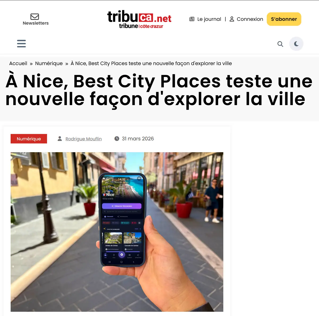 À Nice, Best City Places teste une nouvelle façon d'explorer la ville